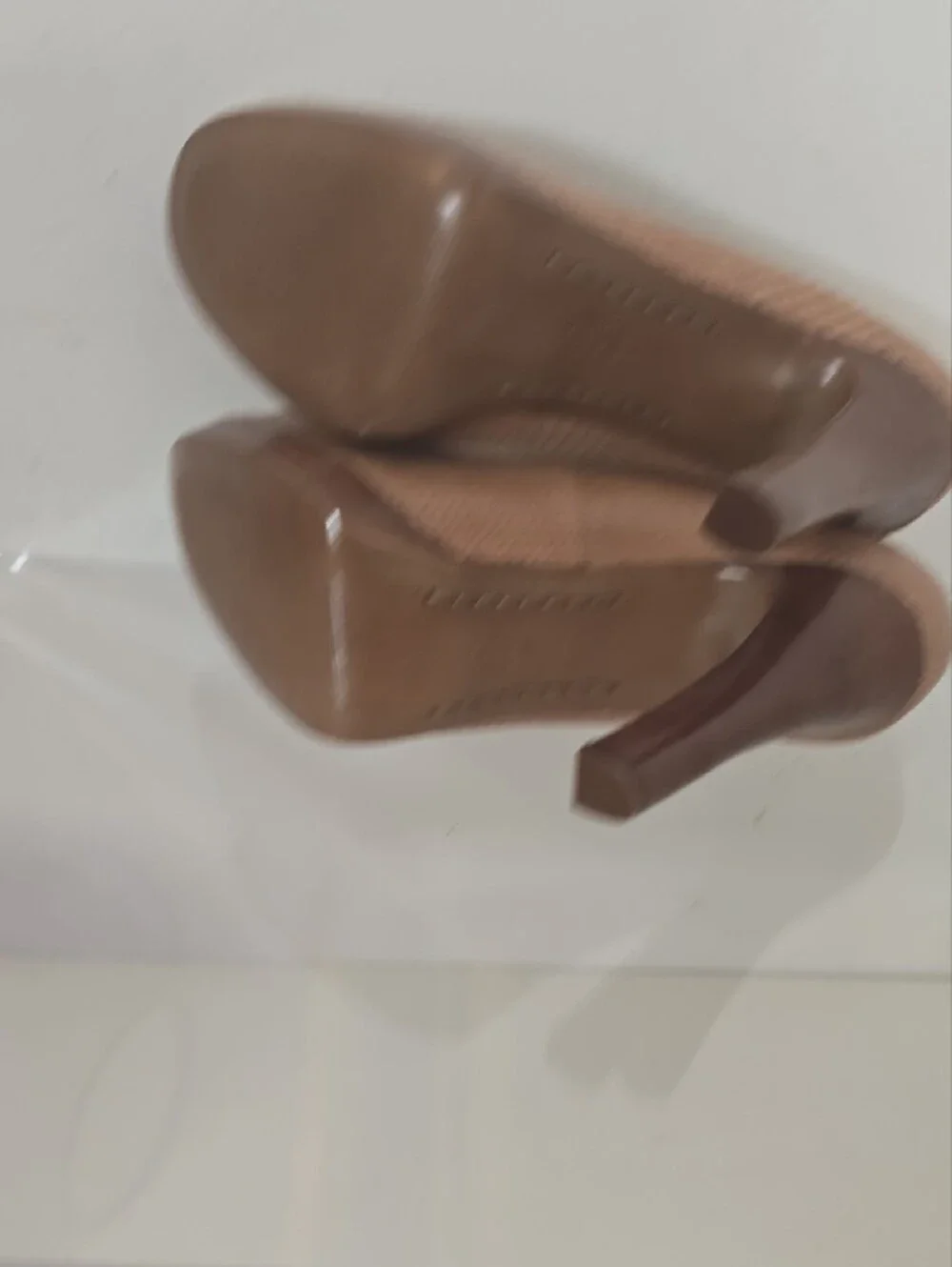 Michael Kors Nude Pink Textured Heels
